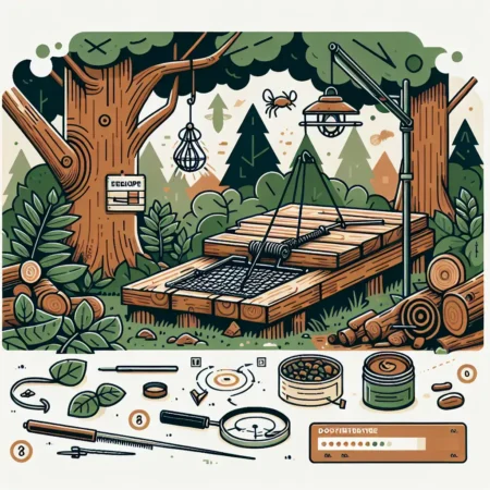 Cara Membangun Perangkap Makanan untuk Bertahan Hidup di Hutan