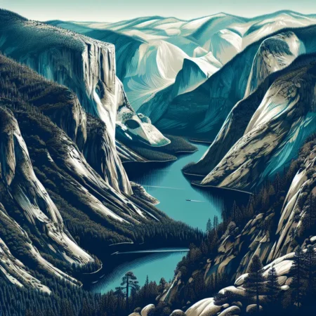Keindahan Alam di Taman Nasional Yosemite yang Menakjubkan