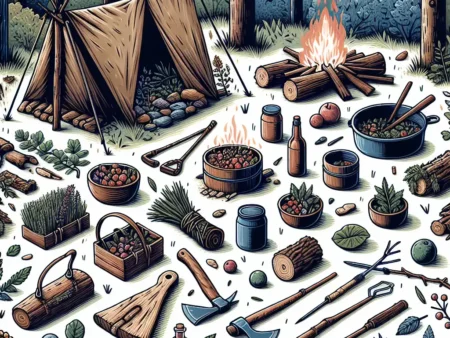 Keterampilan Bertahan Hidup di Hutan dengan Menggunakan Alam untuk Alat dan Makanan