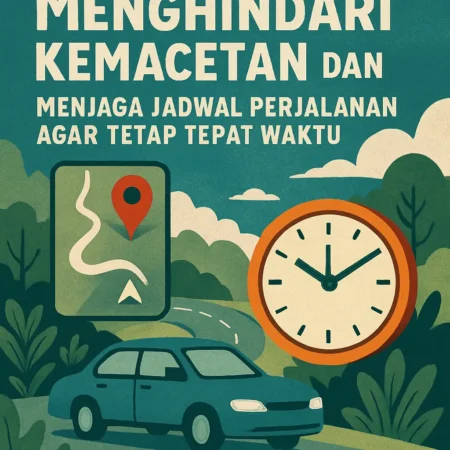 Panduan Menghindari Kemacetan dan Menjaga Jadwal Perjalanan Agar Tetap Tepat Waktu