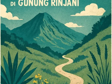 Menyusuri Jalur Pendakian Gelandang di Gunung Rinjani