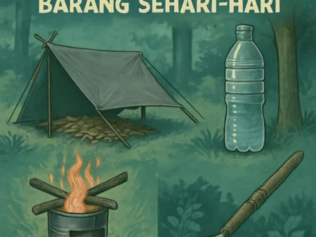 Keterampilan Bertahan Hidup di Alam Liar dengan Menggunakan Barang Sehari-hari