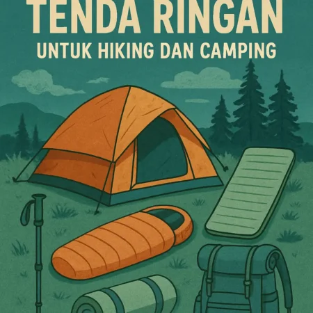 Ulasan Peralatan Tenda Ringan untuk Hiking dan Camping