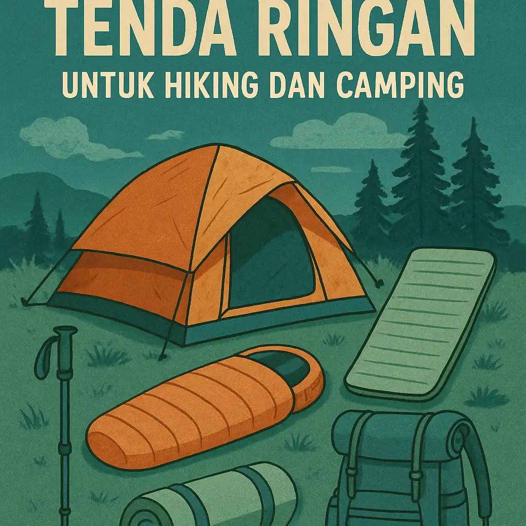 Ulasan Peralatan Tenda Ringan untuk Hiking dan Camping